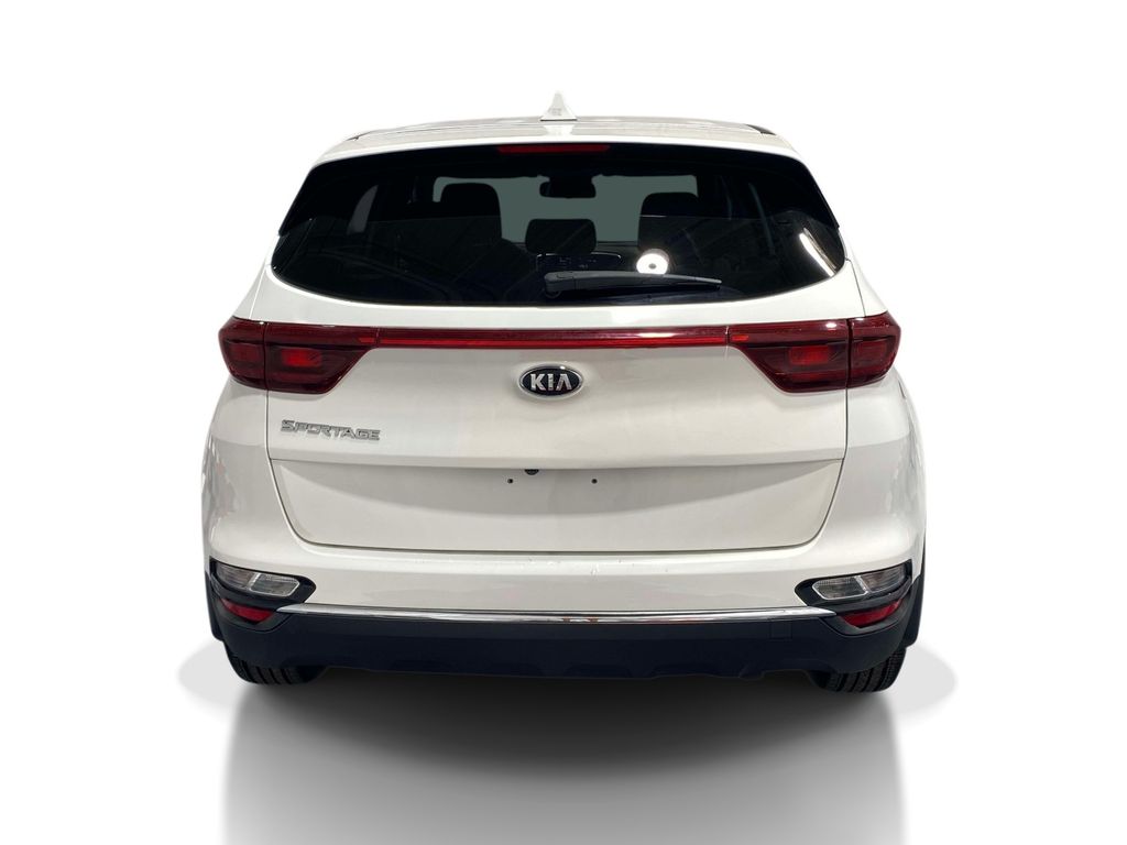 2021 Kia Sportage LX - Clear White exterior view 3