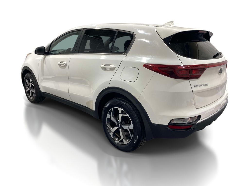 2021 Kia Sportage LX - Clear White exterior view 2
