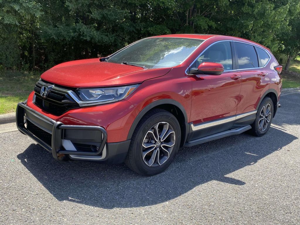 2020 Honda CR-V EX-L - Radiant Red Metallic exterior view 3