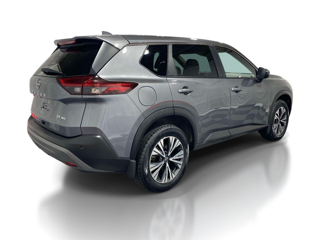 2023 Nissan Rogue SV - GUN METALLIC exterior view 4