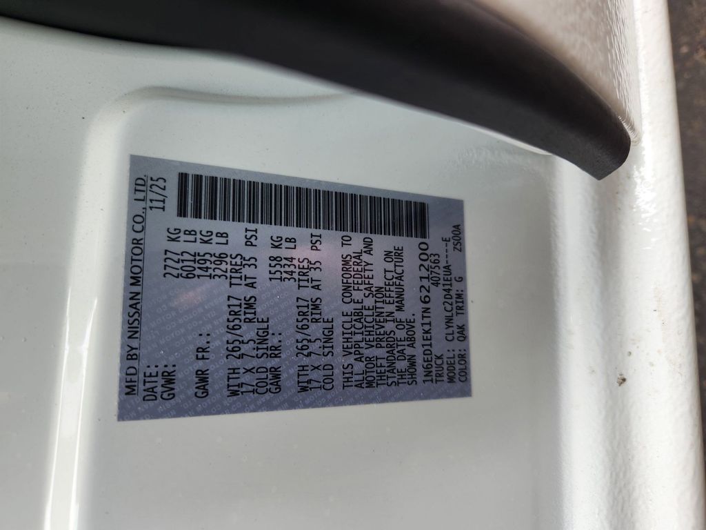 New 2026 Glacier White Nissan SV image 25