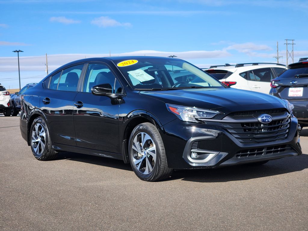 Used 2024 Crystal Black Silica Subaru Premium image 6