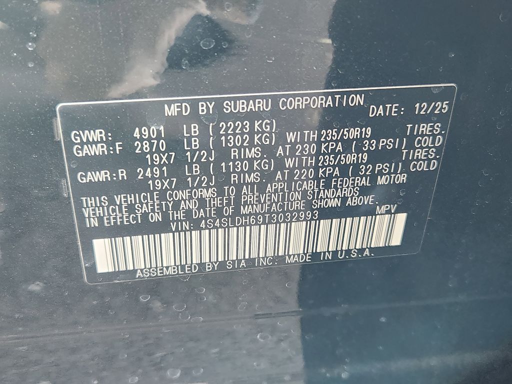 New 2026 Crystal Black Silica Subaru Sport image 26