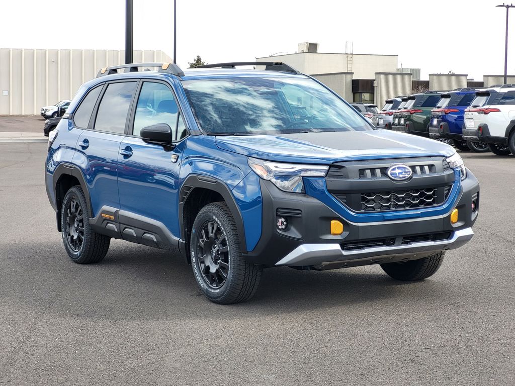 New 2026 Geyser Blue Subaru Wilderness image 2