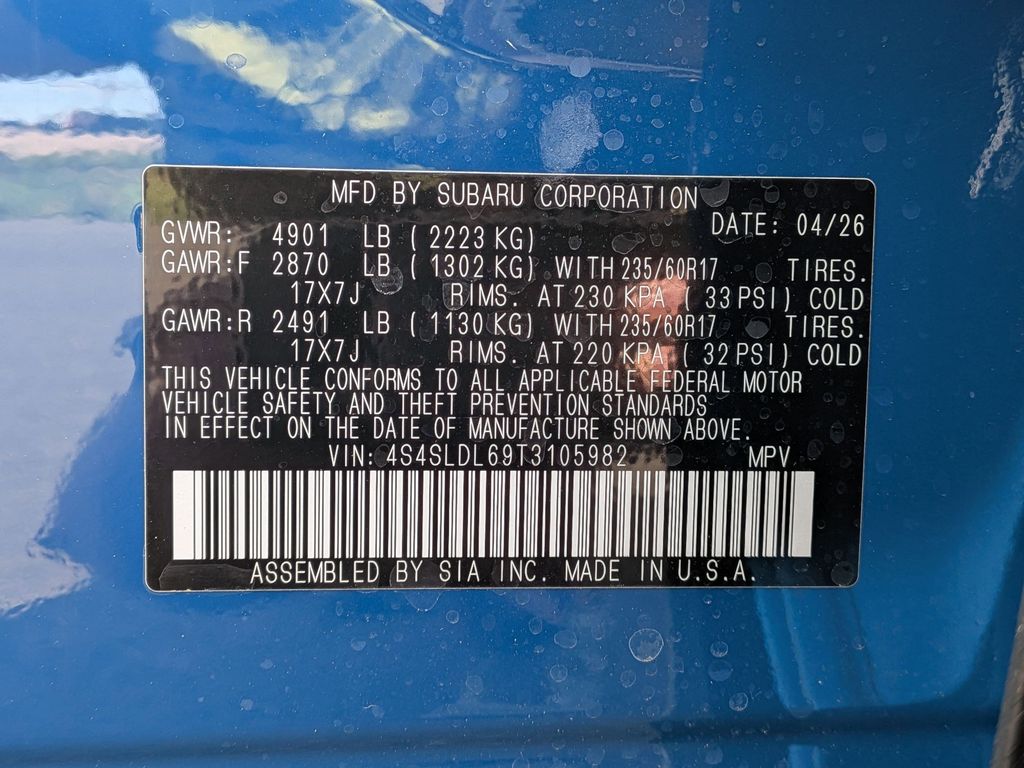 New 2026 Geyser Blue Subaru Wilderness image 27