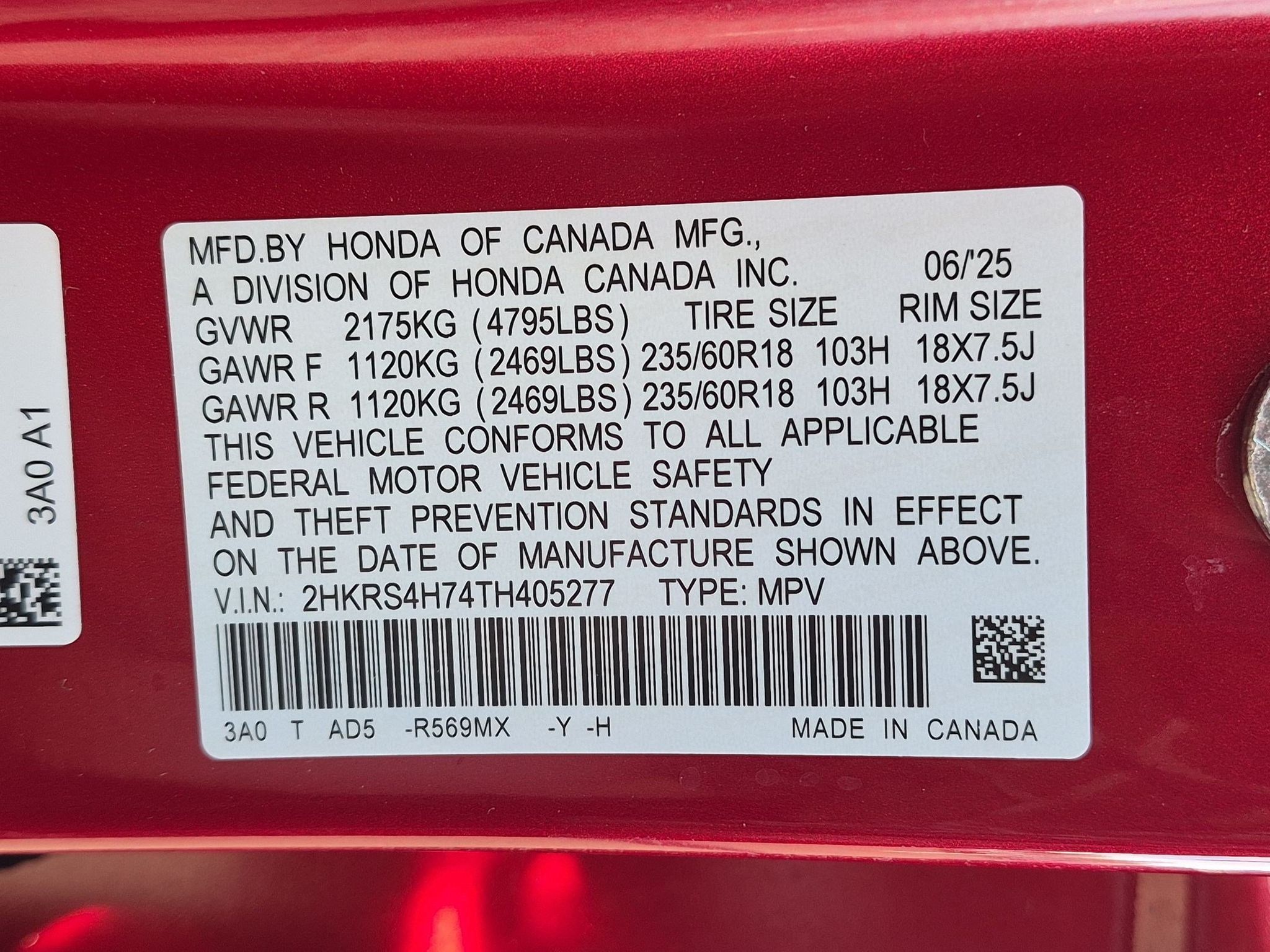Certified Used 2026 RED Honda EX-L image 26