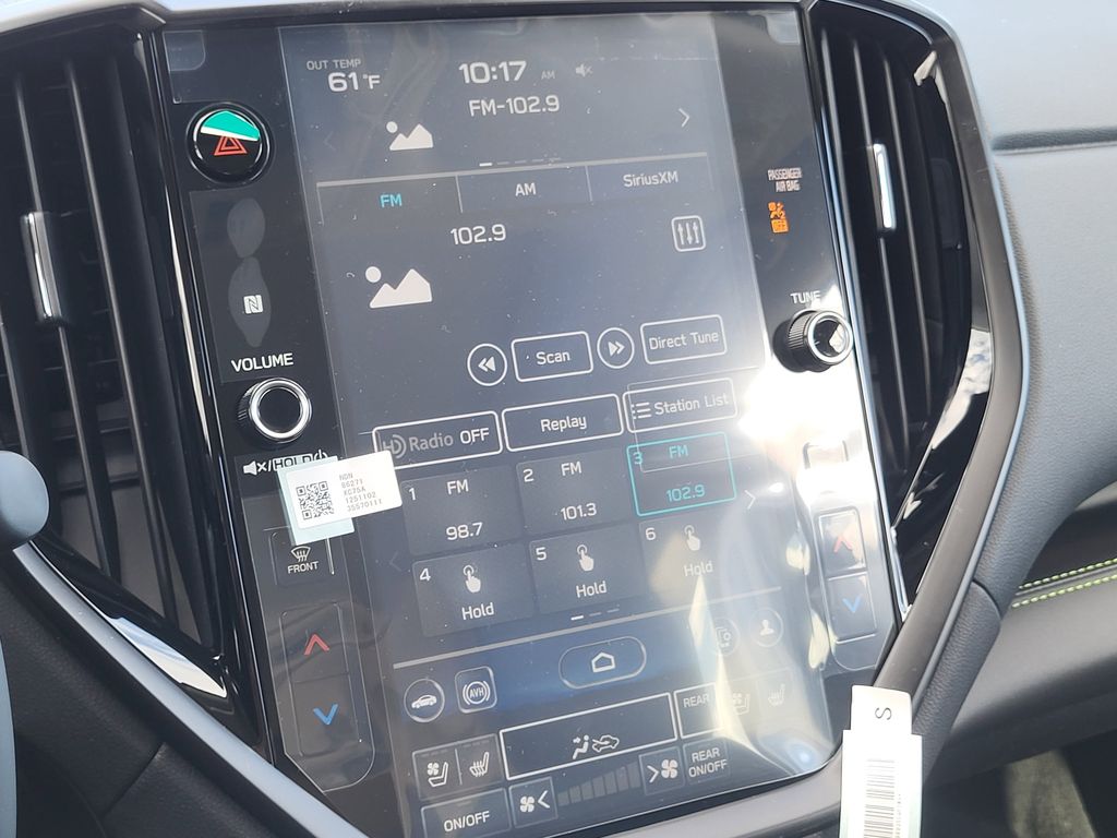 New 2026 Crystal White Pearl Subaru Onyx Edition Touring image 16