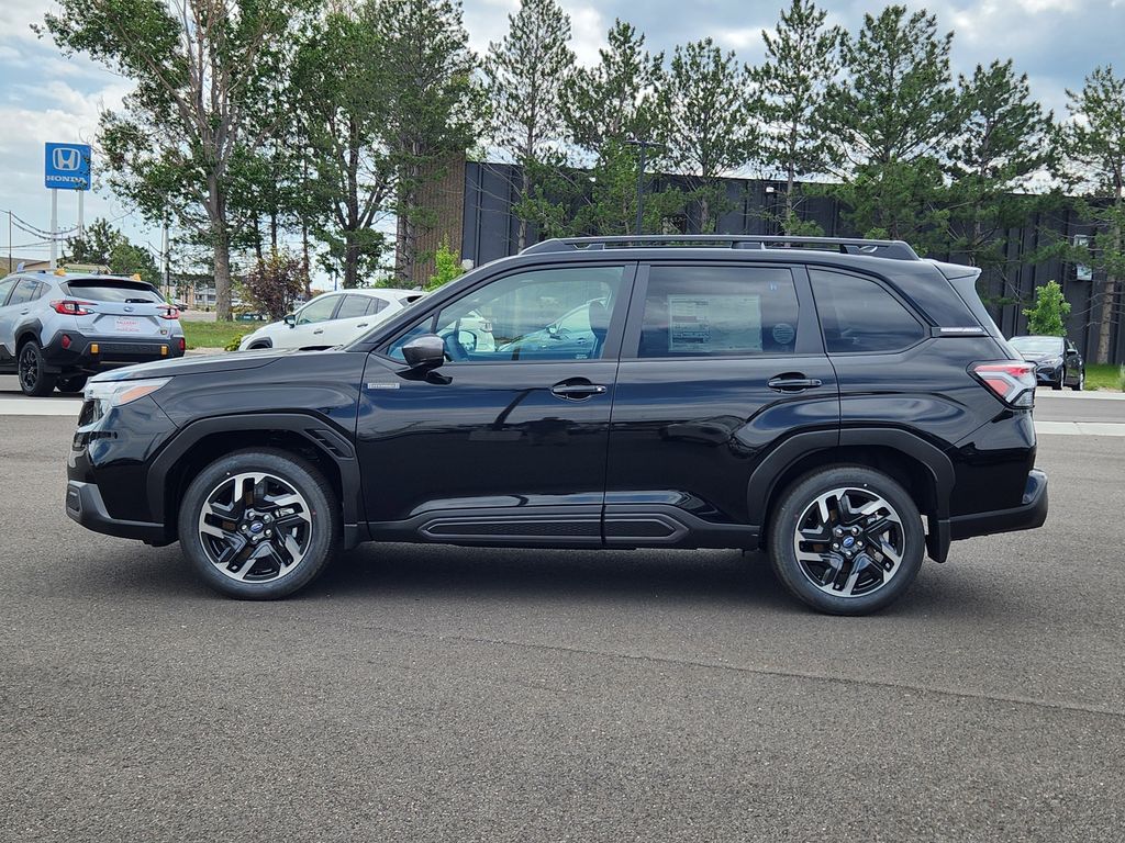 New 2025 Crystal Black Silica Subaru Limited Hybrid image 2