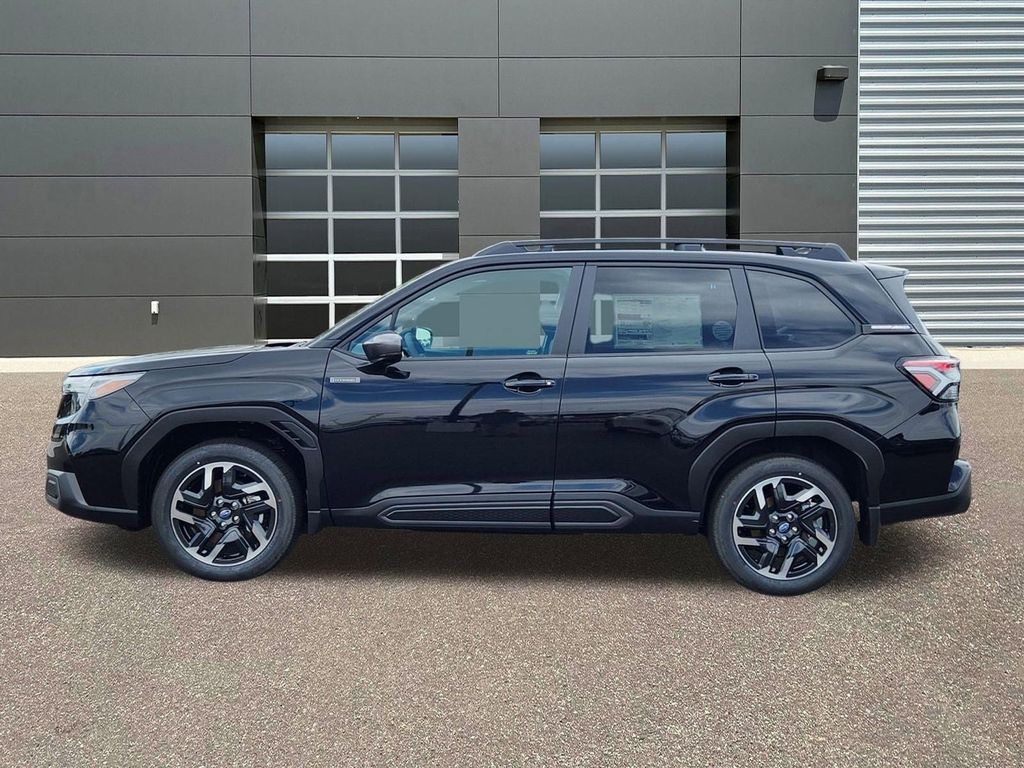 New 2025 Crystal Black Silica Subaru Limited Hybrid image 2