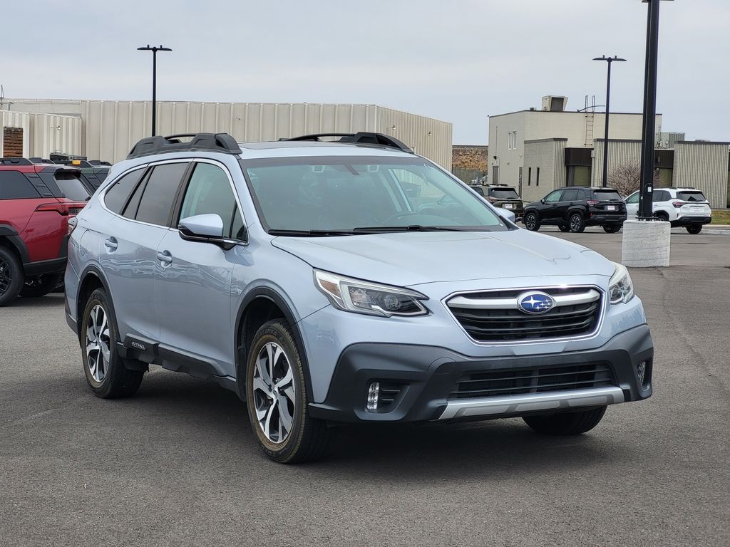 Used 2021 Ice Silver Metallic Subaru Limited image 2