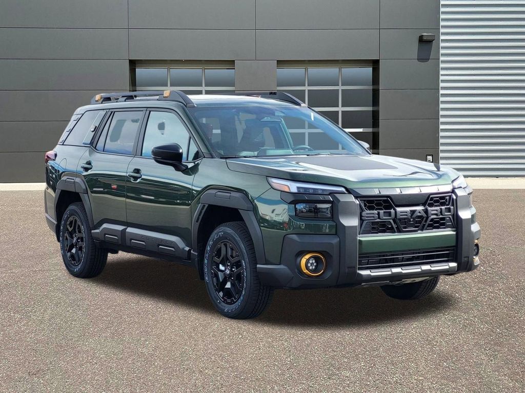 New 2026 Deep Emerald Green Pearl Subaru Wilderness image 2