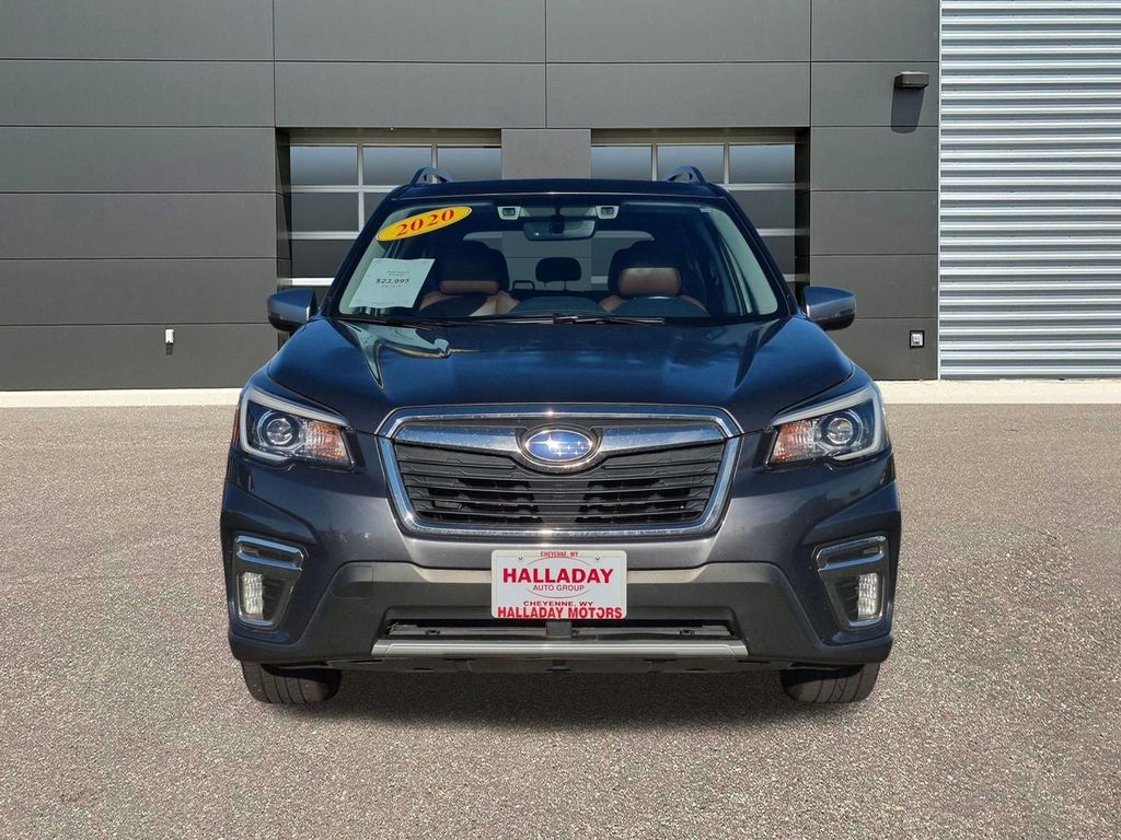 Used 2020 Magnetite Gray Metallic Subaru Touring image 2
