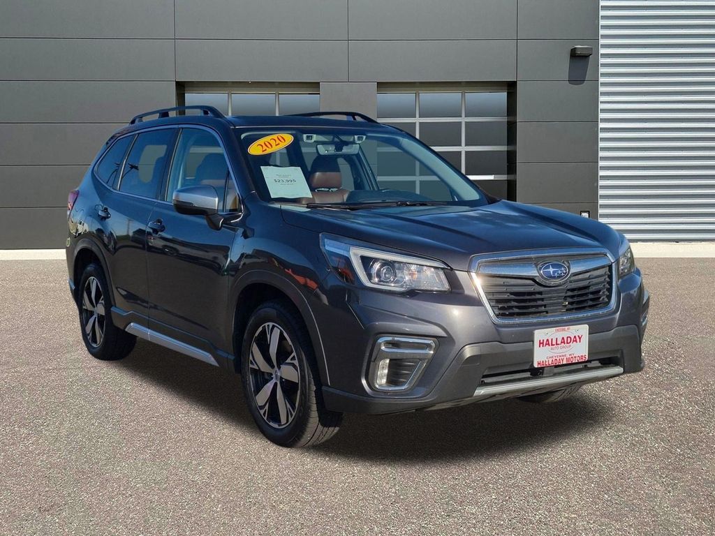 Used 2020 Magnetite Gray Metallic Subaru Touring image 3