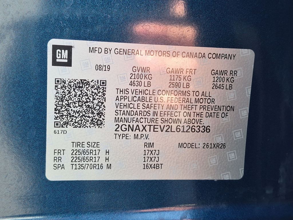Used 2020 Pacific Blue Metallic Chevrolet LT image 25