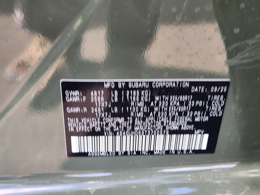 New 2026 Alpine Green Subaru Premium image 11