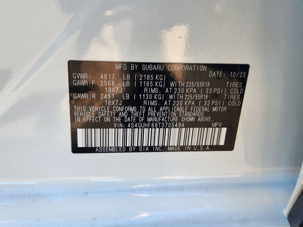 New 2026 Crystal White Pearl Subaru Sport image 11