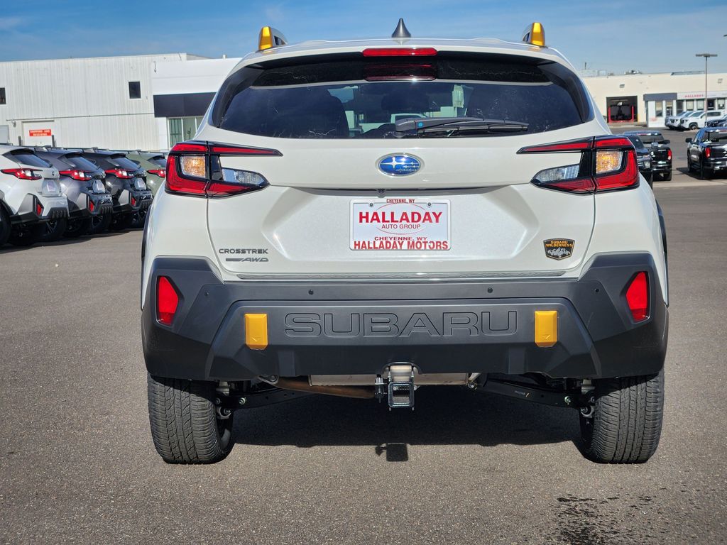New 2026 Crystal White Pearl Subaru Wilderness image 4