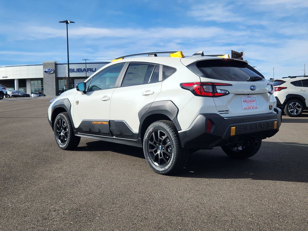 New 2026 Crystal White Pearl Subaru Wilderness image 3