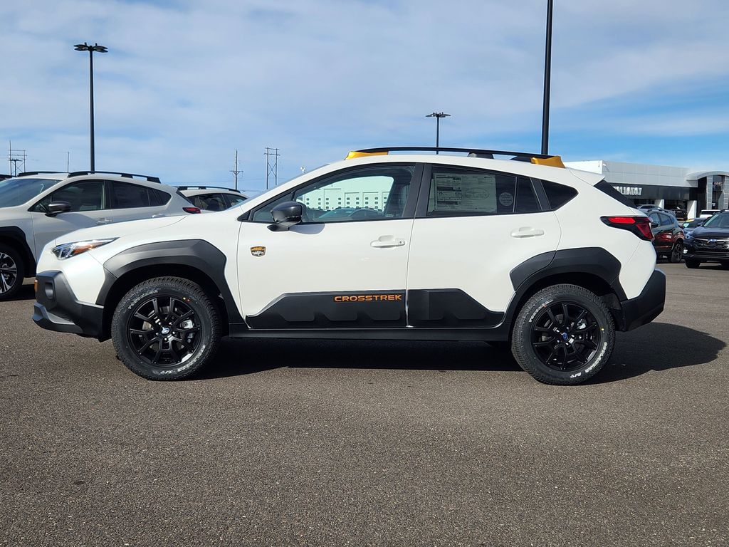 New 2026 Crystal White Pearl Subaru Wilderness image 2