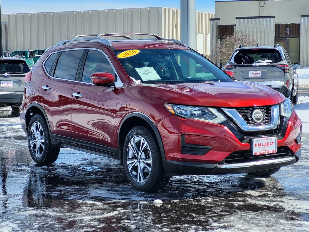 Used 2020 Scarlet Ember Tintcoat Nissan SV image 2