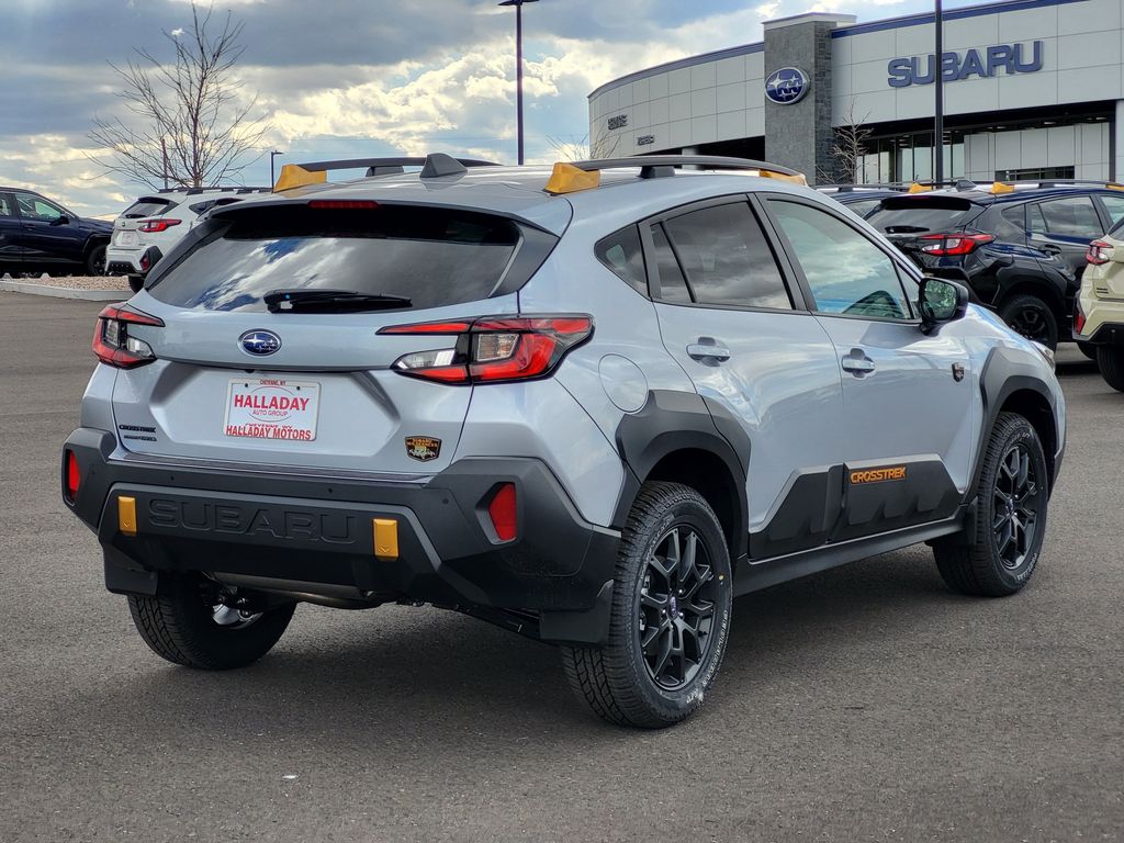 New 2026 Ice Silver Metallic Subaru Wilderness image 3