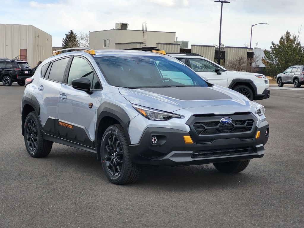 New 2026 Ice Silver Metallic Subaru Wilderness image 2