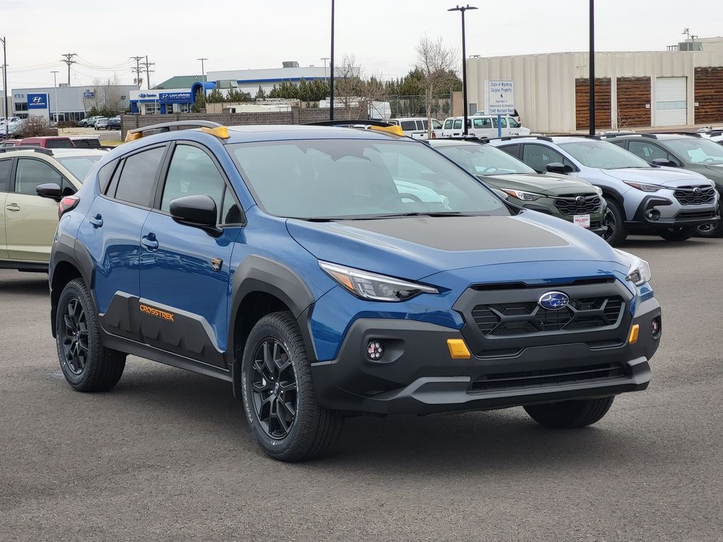 New 2026 Geyser Blue Subaru Wilderness image 2