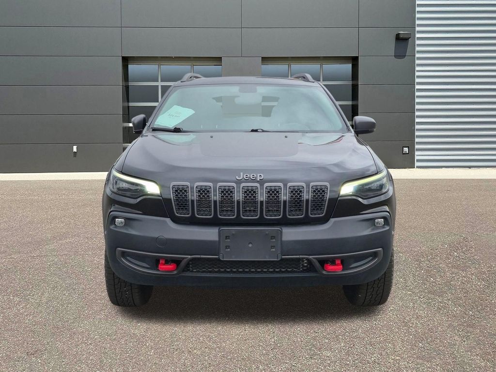 Used 2020 Diamond Black Crystal Pearlcoat Jeep Trailhawk image 2
