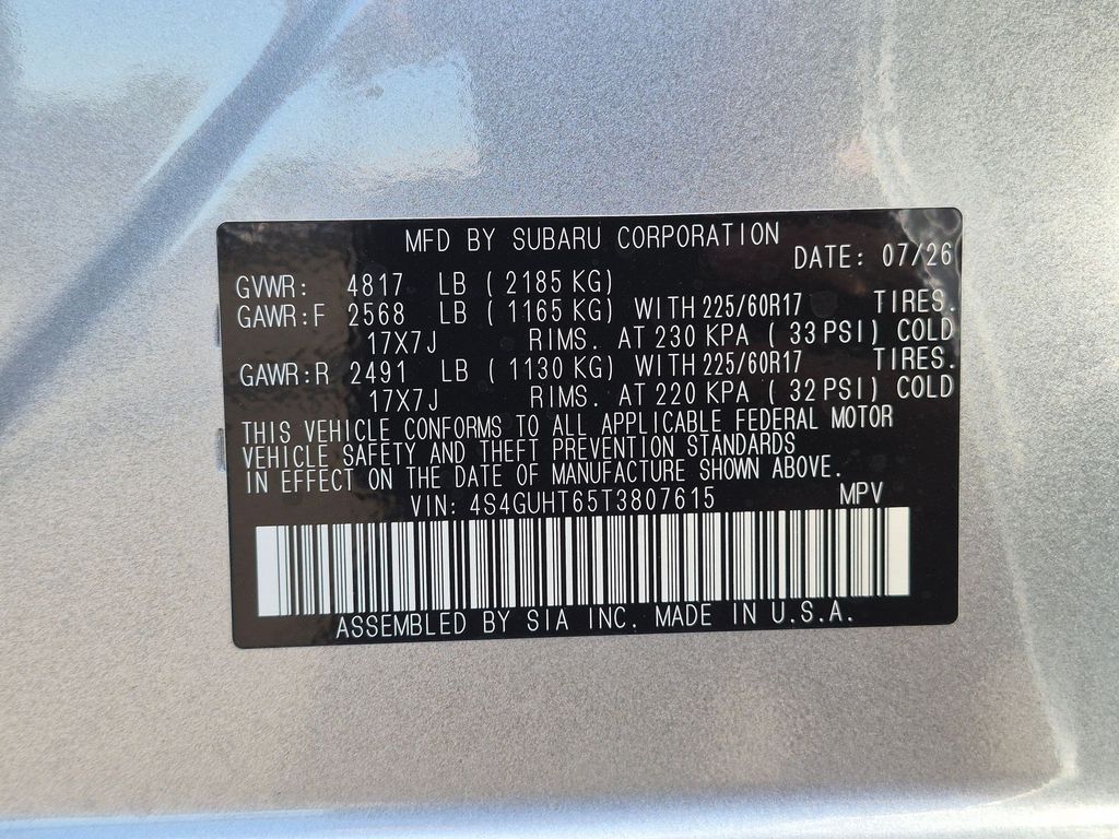 New 2026 Ice Silver Metallic Subaru Wilderness image 25