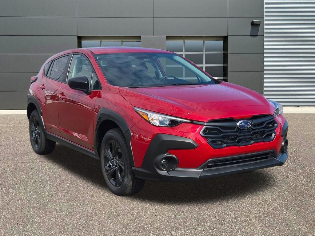 New 2026 Lithium Red Pearl Subaru Base image 3