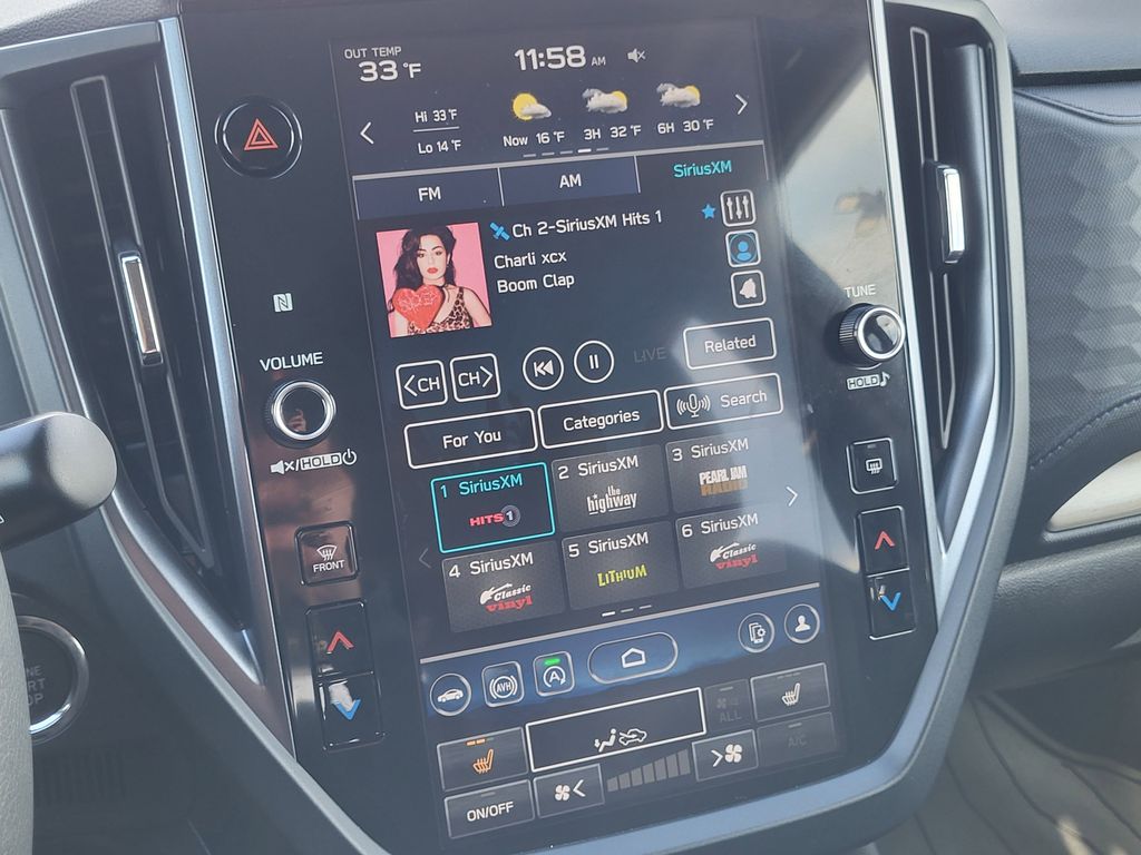 Certified Used 2025 Crystal Black Silica Subaru Limited image 15