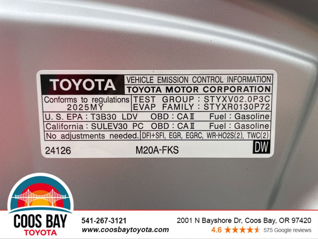new 2025 Toyota Corolla car