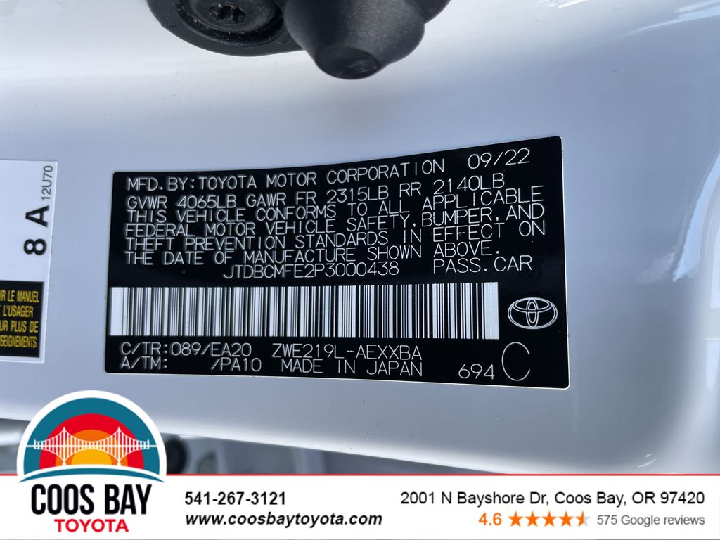 used 2023 Toyota Corolla Hybrid car, priced at $27,491