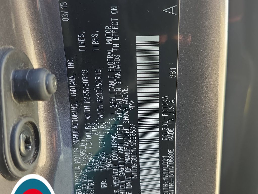 used 2015 Toyota Sienna car, priced at $22,991