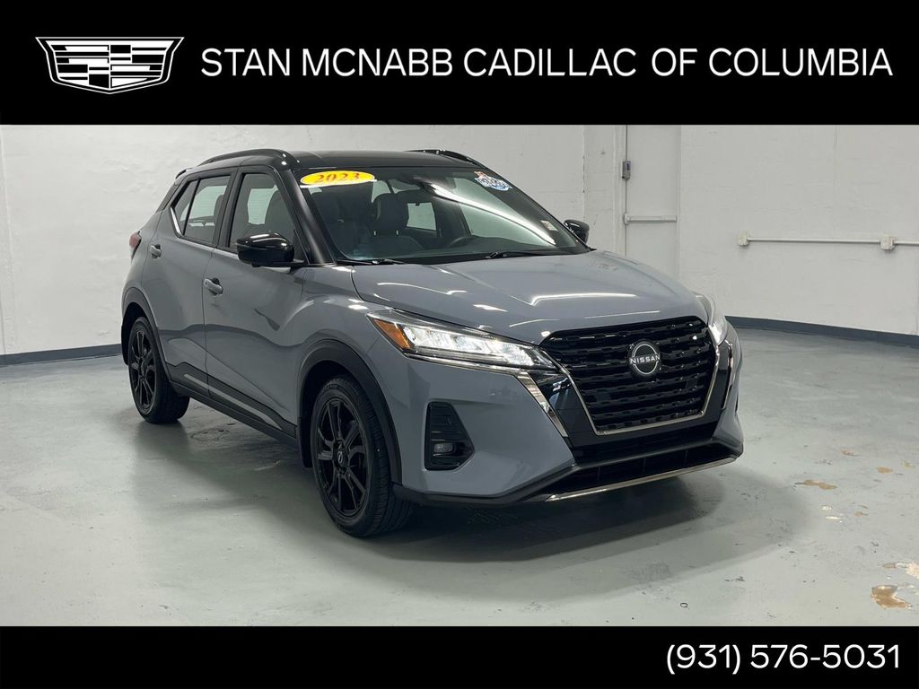 used 2023 Nissan Kicks car, priced at $14,995