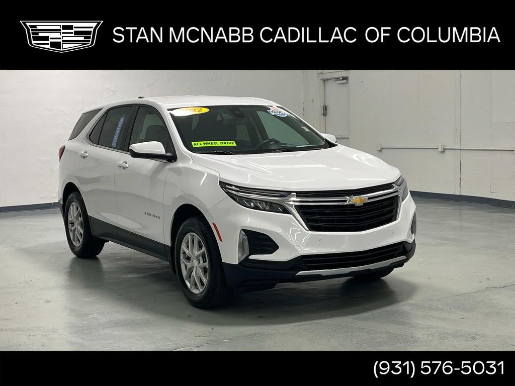 used 2022 Chevrolet Equinox car, priced at $25,989