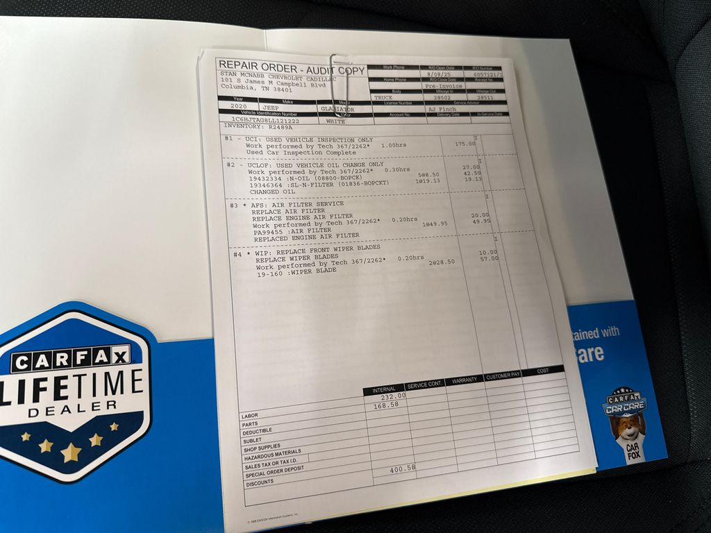 used 2020 Jeep Gladiator car, priced at $29,999