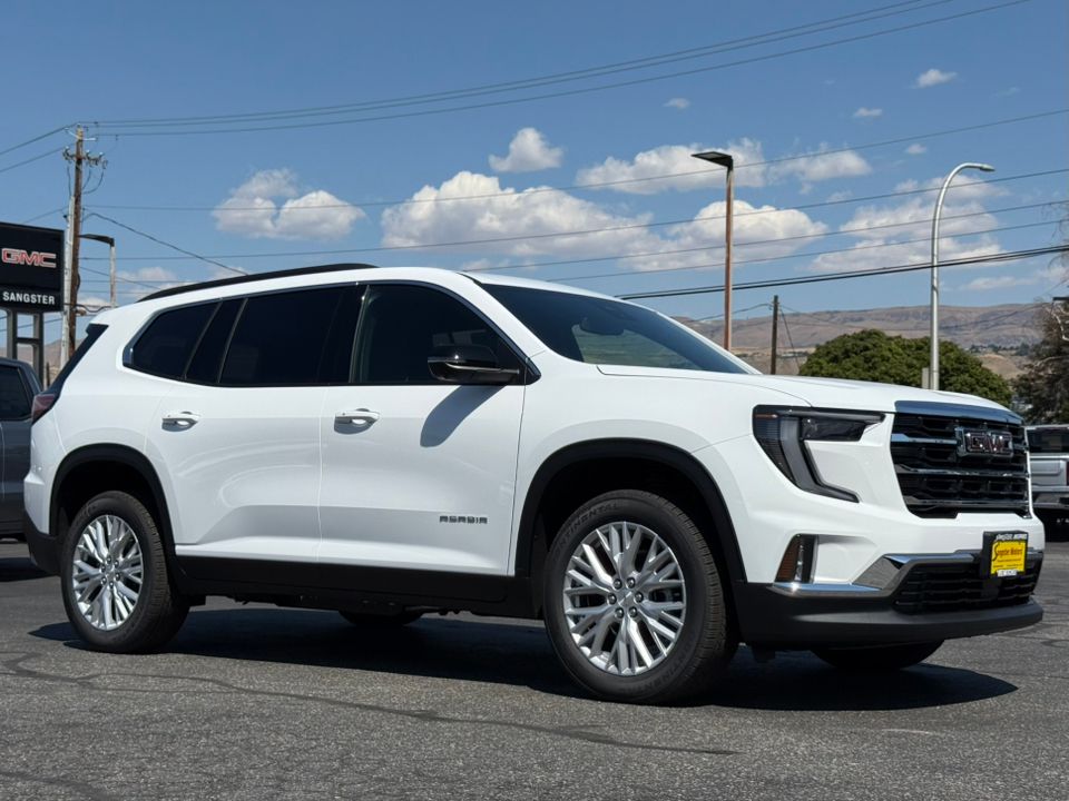 new 2025 GMC Acadia car